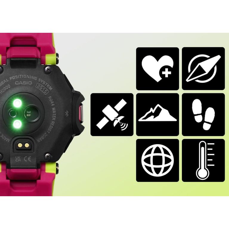 Relógio Casio G-Shock G-Squad Sports Solar Masculino Gbd-H2000