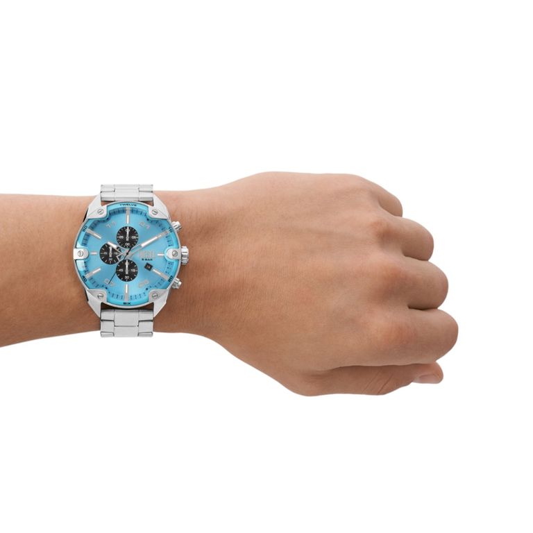 Relógio Diesel Spiked Masculino Dz4655b1 A2sx - tfcsa6