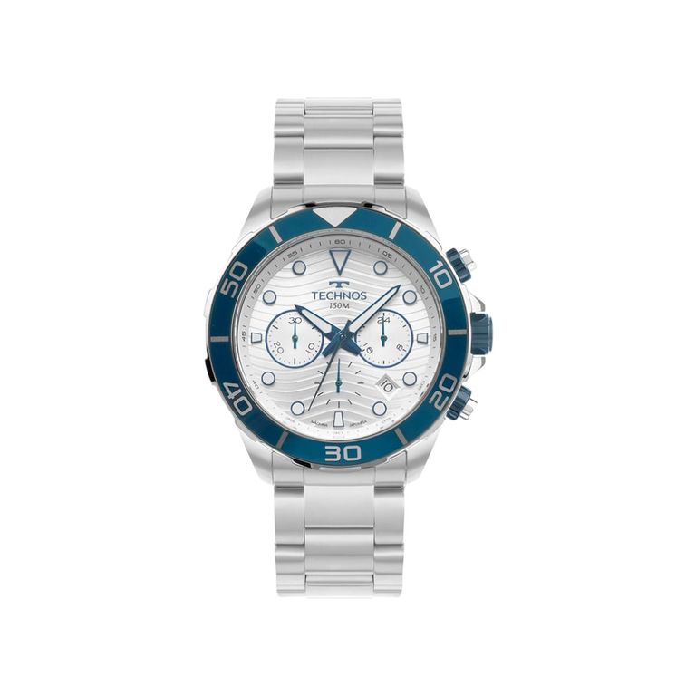 Relógio Technos Acqua Prata Edição Especial Torben Grael Masculino