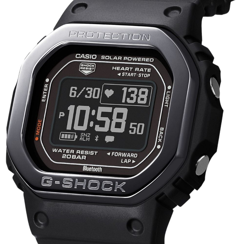 Relógio Casio G-Shock Solar Squad Sports Unissex Dw-H5600mb-8Dr